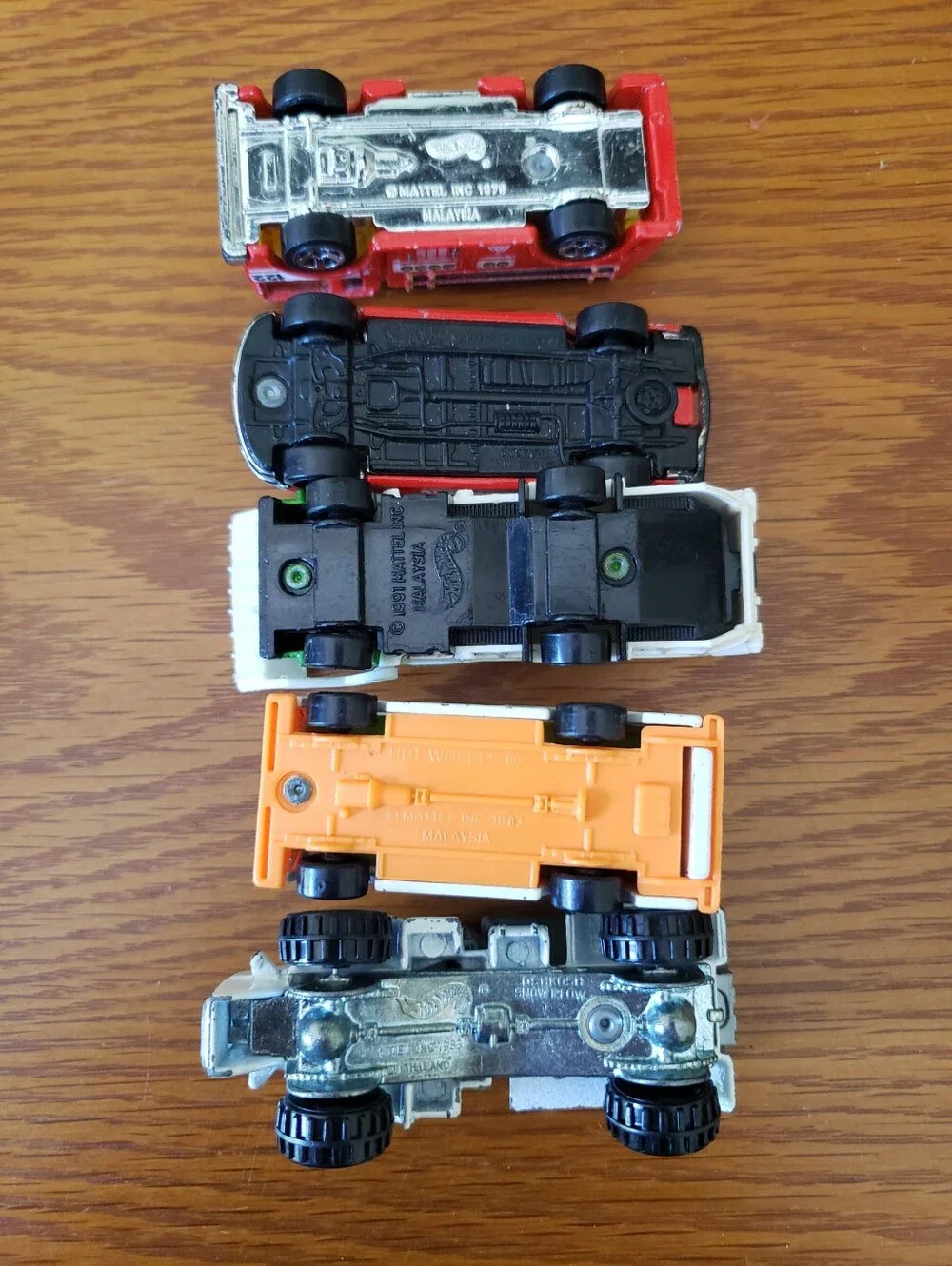 Vtg (15) Hotwheel Vehicles -80's thru early 2000's